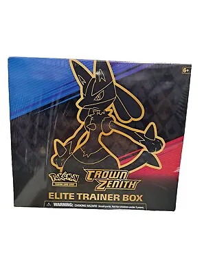 NEW SEALED Pokemon Crown Zenith Elite Trainer Box - 10 Booster Packs • $40