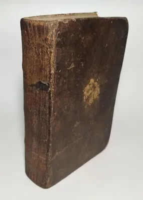 Martin Luther German Bible Das Reue Testament 1822 Leather RARE Antique Book • $195