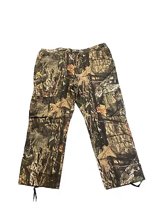 Mossy Oak Camo Cargo Hunting Pants Mens Size 3XL 48/50  Break-Up Country NWOT • $15.75