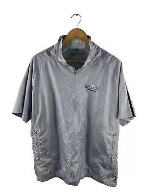 VINTAGE Nike Golf Dri Fit Pullover Mens Size XL Grey Colonial Country Club Inv • $49.95