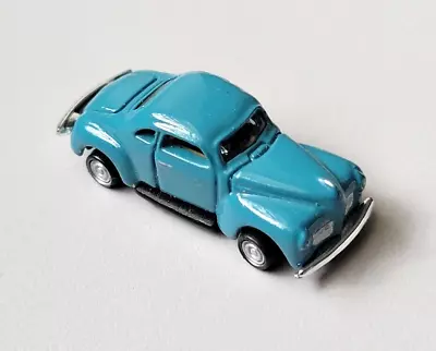 N Scale Classic Metal Works Mini Metals 1941 Plymouth Coupe Light Blue • $14.49