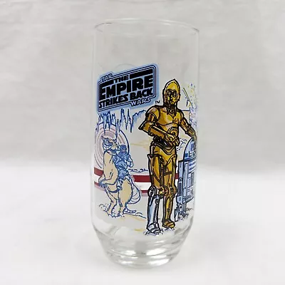 Vtg 1980 Coca Cola Burger King Star Wars C-3PO R2-D2 Drinking Glass Tumbler 6  • $19.99