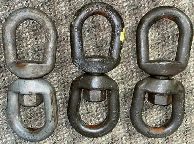 $129.99 • Buy Crosby Swivel Large Galvanized Double Eye Hook 10” 7/8  USA - FREE SHIPPING