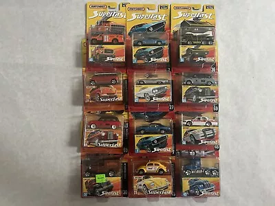 Matchbox Superfast Set Of 12 • $40