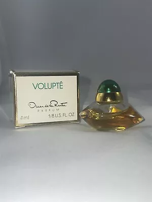 Oscar De La Renta Volupte Women Perfume Mini Parfum 1/8 Oz Splash 4 ML NEW BOX • $17.95