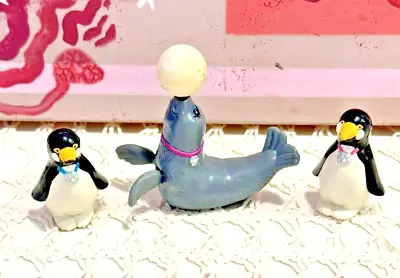 Vintage 1993 Kenner Littlest Pet Shop Replacement Zoo Polar Pets Penguin Seal • $25.08