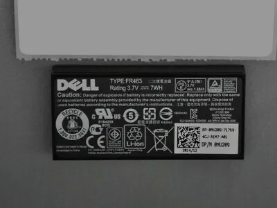 $29.75 • Buy Dell PowerEdge Raid Controller Battery PERC 5i 6i H700 0NU209 NU209