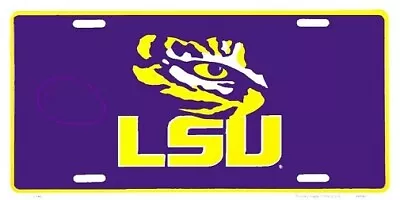 LSU Tigers NCAA License Plate • $10.95