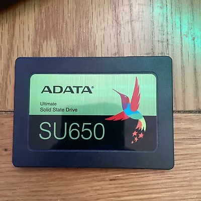 ADATA Ultimate SU650 240GB SATA 2.5 Inch (ASU650SS-240GT-R) Solid State Drive • £26