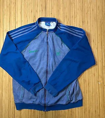 Mens Rare Adidas Vespa Seefeld Track Top Tracksuit Top Full Zip Size XL • $35