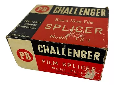 Vintage 8mm & 16mm Film Splicer - Ponder & Best Challenger • $37.45