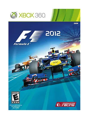 F1 2012 (Microsoft Xbox 360 2012) • $29.99