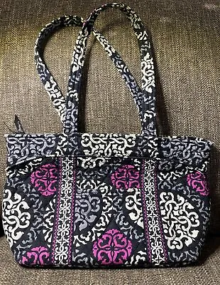 Vera Bradley Betsy Tote CANTERBERRY MAGENTA Handbag Purse • $16.99