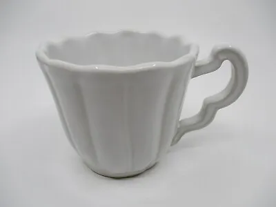 Vietri Incanto White Scallop Mug - 3 1/2   -0711h • $34.98