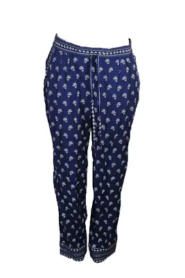 Two By Vince Camuto Blue Tile Printed Soft Pants M • $16.99