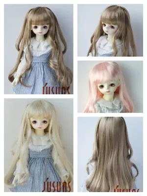 JD437 1/6 1/4 1/3 Curly BJD Wig YOSD MSD SD Top Doll Hair Wholesale Cheap Wigs • $24.39