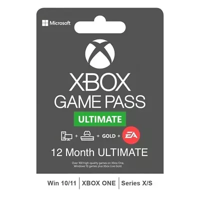 Xbox Game Pass Ultimate 12+1 Months - FAST DELIVERY🌎 (EU/GLOBAL) • $59.90