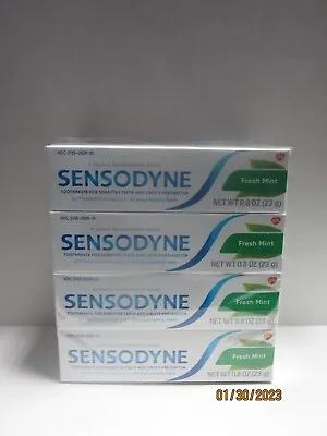 $18.99 • Buy Sensodyne Fresh Mint 0.8 Oz Toothpaste LOT OF 12! Exp 6/2023