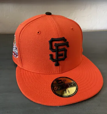 Exclusive San Francisco Giants New Era 59Fifty Hat 7 3/8 2012 WS Orange New! • $65