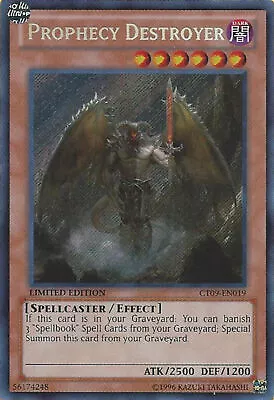 Prophecy Destroyer - CT09-EN019 - Secret Rare - Limited Edition • £1.99