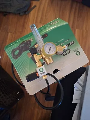 CO2 Regulator Hydroponics Emitter System With Solenoid Valve Flowmeter • $75