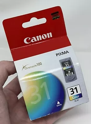 NEW Canon CL-31 Tri-Color COLOR Ink Cartridge 1900B002 For PIXMA Printers Sealed • $15.25