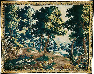 Quintessentia Perfect Border French Verdure Woven Tapestry Reproduction RE021366 • $14.97