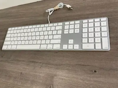 Genuine Apple USB Wired Keyboard A1243 With 10 Key For IMac Mac Mini Mac Pro • $35.99