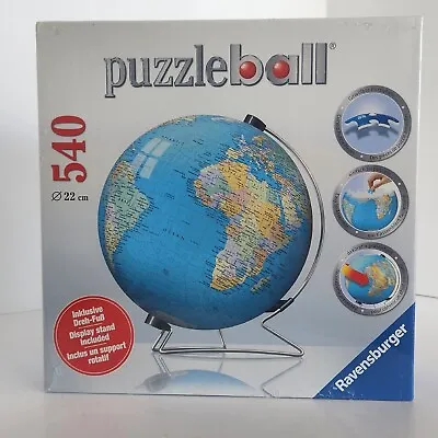 Ravensburger 3D Earth Puzzleball 540 Pieces • $22