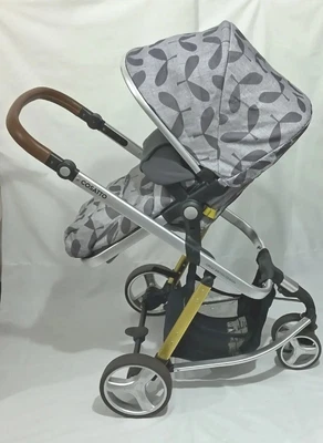 £90 • Buy Cosatto Giggle 3 Tavel System Pram Pushchair Stroller 3 Wheeler - Seedling 