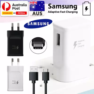 Genuine Samsung Fast Charger AC Wall Adapter USB C Type-C S8/S9/S10/Note 8/9/10 • $5.22