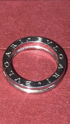 £750 • Buy BVLGARI 18ct 18k White Gold B.Zero1 Ring - Size 55 - 18k ORO 750 BULGARI Italy
