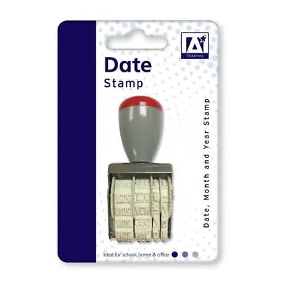 £2.84 • Buy Manual Rubber Date Stamp Stamp For School, Home, Office, Work -2020 UK STOCK.