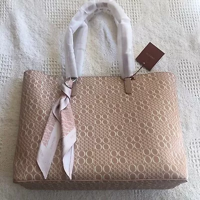 Oroton Brand New Genuine Leather Pink Tote With Dust Bag • $160