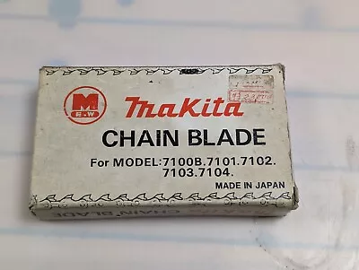 Makita Chain Mortiser Replacement Blade Chain 18mm Working Used Japan • $325