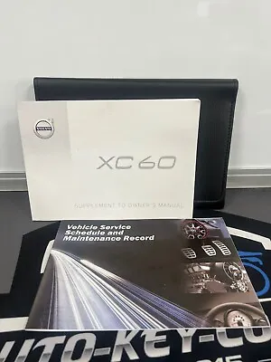 Volvo Xc60 Owners Handbook / Supplement To Manual. + Wallet 2014~2017 (2016) • $34.72