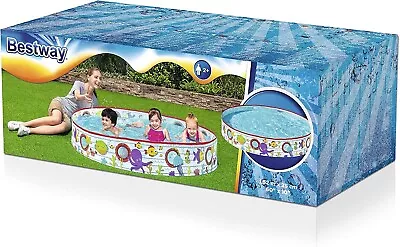 Bestway 5ft/1.52m X 10  Easy Up Snap Set Round Garden Swimming Paddling Pool • £11.26