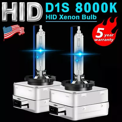 2x Xenon DS1 8000K Bulbs HID Headlight 35W Replace For Philips Factory Lamps US • $17.99