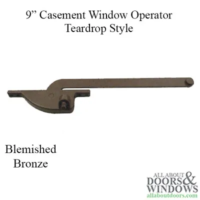 Casement Window Operator Teardrop Style 9  Window Operator Blemished • $15.76