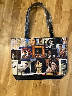 Women's ELVIS Purse Handbag Tote  ELVIS PRESLEY PURSE Wonderful Condition • $10