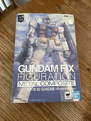 Gundam Fix Figuration Metal Composite RX-78-2 Gundam 40th Open Box Read Des • $299.99