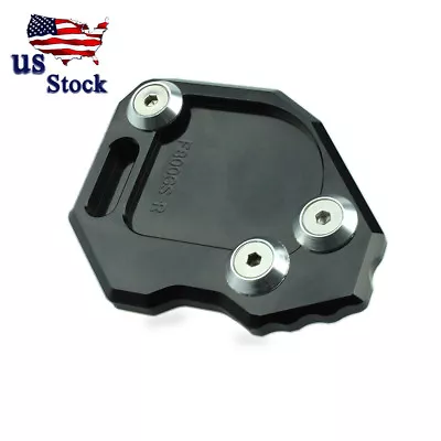 $8.36 • Buy CNC Kickstand Side Stand Foot Plate Pads For BMW 2008-2012 2013 2014 Motorcycle