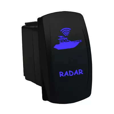 Rocker Switch 6M43B 12V RADAR LED Blue DAYSTAR ARB Marine Waterproof • £7.90