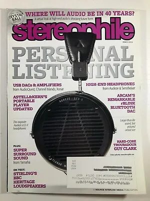 Stereophile Magazine March 2014 Yamaha Surround Sound AudioQuest Xonar Audeze • £12.04