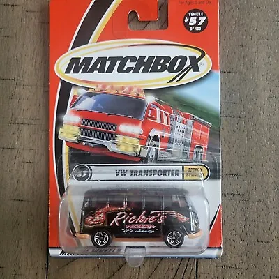 Matchbox VW Bus Transporter  Richie's Speedy Delivery Factory Mistake  • $15.16