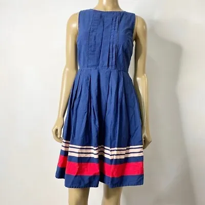 $14 • Buy Jason Wu For Target Women’s Size 2 Sleeveless Striped A-Line Poplin Dress