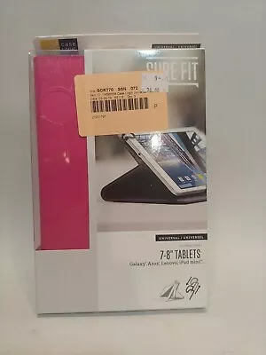 Case Logic Sure Fit Universal 7-8  Tablet Case Hot Pink - Galaxy IPad Mini C7 • $9.95