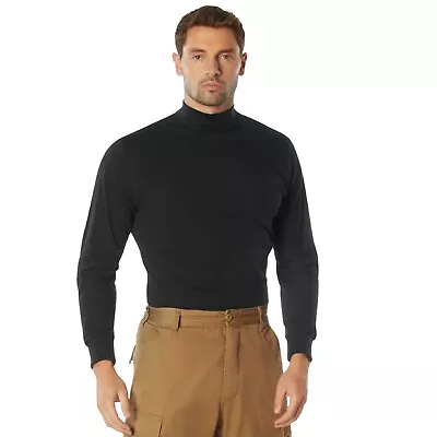 Black Mock Turtleneck - Great For Law Enforcement Police Or Security • $21.99