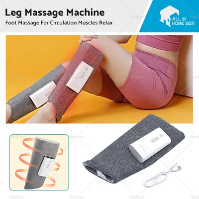 Leg Massager Heated Air Compression Foot Massage For Circulation Muscles Relax • $49.99