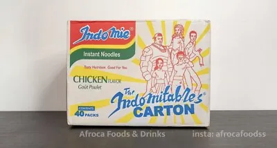 £16.99 • Buy Indomie Instant Noodles Chicken Flavor 70g Box Of 40